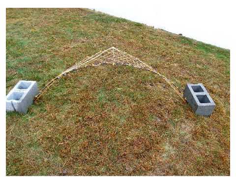 Pantographic Hypar DiaGridShell