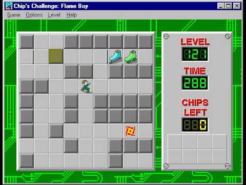 CCLP2 level 121 solution - 283 seconds