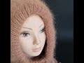 Knitted hood. Strickmützen, Fäustlinge, Schals.  Handgestrickt.  Verkauf.  Privat schreiben.