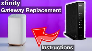 Replacing the Xfiniity Gateway Router Modem (How to instructions, Comcast)