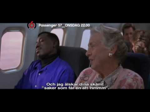 Passenger 57 "Granny scene" promo/trailer for TV6 Sweden
