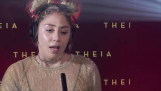 Theia acoustically performs her hit new single "Roam"
