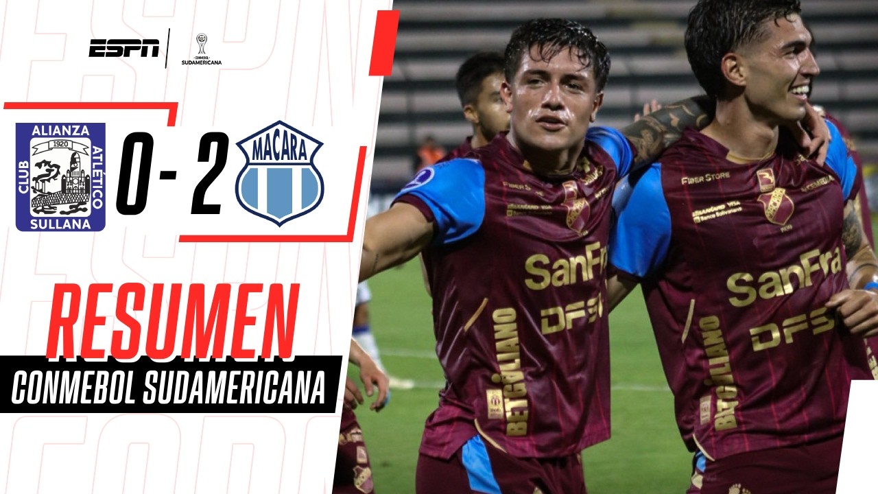 MACARÁ METIÓ UN TRIUNFAZO PARA QUEDAR COMO ÚNICO LÍDER | Alianza Atl. 0-2 Macará | RESUMEN