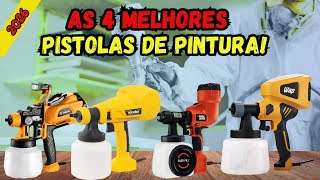 As 4 Melhores Pistolas De Pintura Do Mercado! Pistola Pulverizadora Ideal Para Comprar Em 2026
