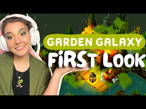 I Built the COZIEST Garden: First Look at Garden Galaxy