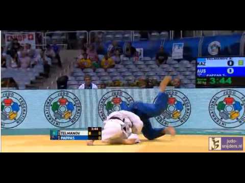 Judo 2013 World Championship Rio de Janeiro: Telmanov (KAZ) - Pappas (AUS) [-60kg]