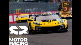 Project motor racing: GT3 Corvette at Imola. Good fight back for a top 5