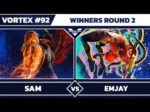 [Vortex #92] Sam vs Emjay - Winners Round 2 - Street Fighter 6