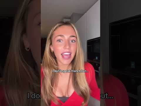 I don’t speak french but…