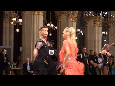 Vienna Dance Concourse 2018 - Senior I Latin Quarter Final Chacha WDSF 8 April 2018