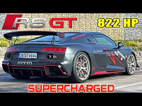 822HP Audi R8 V10 GT SUPERCHARGED by MTM // REVIEW on AUTOBAHN