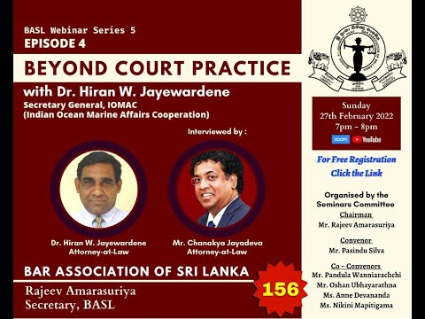 BASL Webinar Series 5 : Beyond Court Practice - Episode 4
