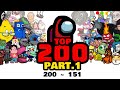 Mini Crewmate Kills Compilation TOP 200 by Views - Part 1 [200~151]