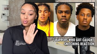 7 Rappers Who Got CAUGHT SNITCHING! 👀👀 | UK REACTION 🇬🇧