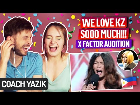 YAZIK & Voice Student react to KZ X Factor Audition LINK TO FULL VERSION IN THE DESCRIPTION