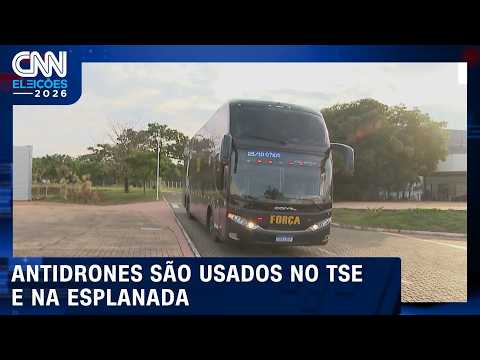 Esquema de segurança nas eleições: antidrones são usados no TSE e na Esplanada | CNN ELEIÇÕES