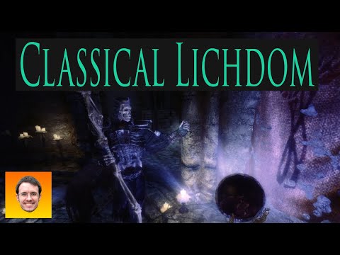 CLASSICAL LICHDOM. An Amazing EXPANSION for the mod, UNDEATH. Skyrim Mod Showcase.