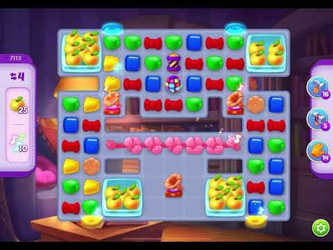 HomeScapes Level 7113 no boosters (15 moves)