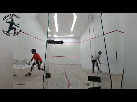 Individual squash training u11 years old