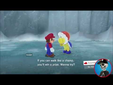 Super Mario Odyssey Guide Snow Kingdom Power Moon # 22