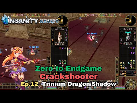 Insanity FlyFF - ZTE Crackshooter Series Ep.12 - Trinium Dragon/Shadow