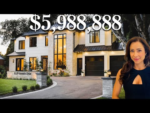 LUXURY REDEFINED: Inside Oakville's $5.98 MILLION JAW-DROPPING MANSION
