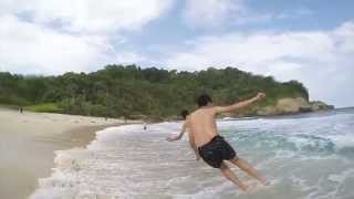 preview picture of video 'Patuk Gebang Beach, Tulungagung, Indonesia.'