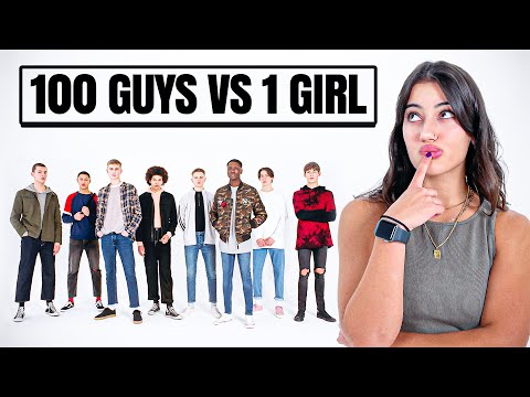 100 Guys VS 1 Girl