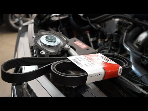 Mercedes Benz OM642 3.0L V6 Turbo Diesel Water Pump Replacement
