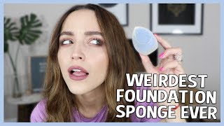 MICROFIBER AIRBRUSH SPONGE - ONLY $6!!!!! - My new fav foundation sponge?!?!?!