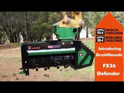 FX36 Defender Forestry Mulcher Introduction