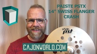 PAISTE PSTX 14" Swiss Flanger Crash