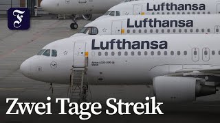 Viele Flugausfälle durch Pilotenstreik bei Lufthansa