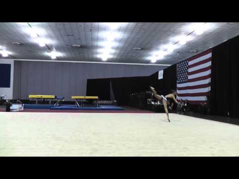 Alexandra Jankulov - Ball - 2012 Sr Rhythmic Nationals - Day 1