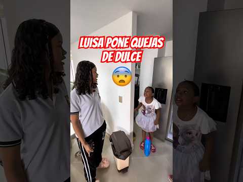 Luisa complains about sweets 😱 #viralshorts #drama #family