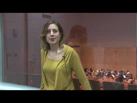 Marina Chiche presenting her concert at Tel Aviv Museum with Mozart Concerto n°4