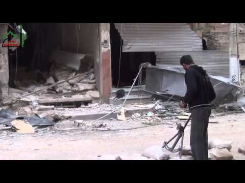 استهداف  قوات النظام بقذائف الهاون في مدينة داريا في محافظة ريف دمشق