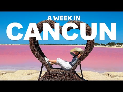 A week in Cancun, Mexico with Family Part 2 | Las Coloradas | Pink Lake, Flamingos