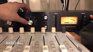 The sound of KLARK TECHNIK 76-kt compressor