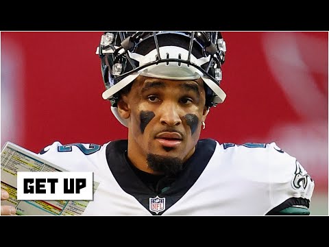 杰倫-赫茲作為老鷹隊的首發四分衛能堅持多久？| 起床 (How long will Jalen Hurts last as the Eagles' starting QB? | Get Up)