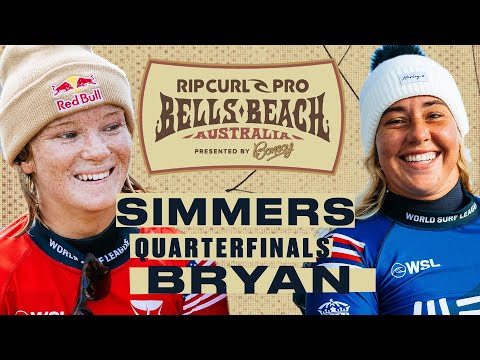 Caitlin Simmers vs Gabriela Bryan | Rip Curl Pro Bells Beach pres by Bonsoy 2024 - Quarterfinals
