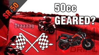 preview picture of video 'DRAG RACE / FRIEND NEAR MISS / 50CC GEARED BIKES [Vlog #6] (PT.4)'