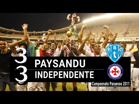 GALO ELÉTRICO CAMPEÃO| Paysandu 3 x 3 Independente| Final Campeonato Paraense 2011|MELHORES MOMENTOS