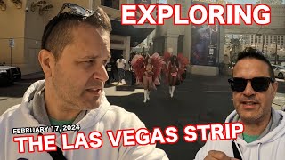 Exploring The Las Vegas Strip in February