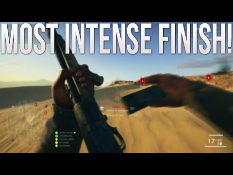 The Most Intense Finish! - PS4 Battlefield 1 Road to Max Rank Ep. 136! (PS4 BF1 Suez Rush Gameplay)