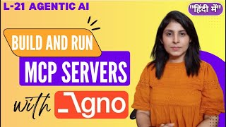 L-21 MCP Servers with Agno | Agentic AI for Beginners