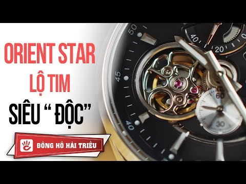 Review đồng hồ Orient Star SDK05002B0 | Tuyệt phẩm đồng hồ cơ lộ máy