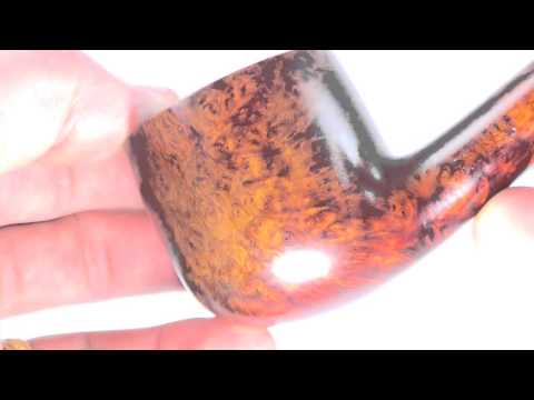 Big! Savinelli Punto Oro 1020 Classic 1/4 Bent Pot Billiard Style Smoking Pipe From PIPELIST.COM
