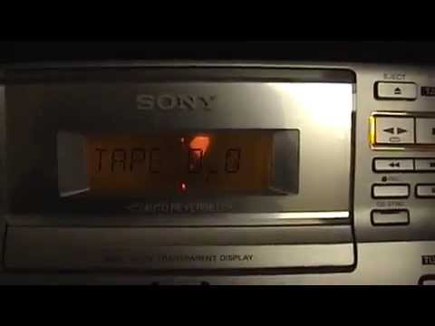 Sony CMT-CP100 shelf mini stereo AM/FM/CD/Cassette system