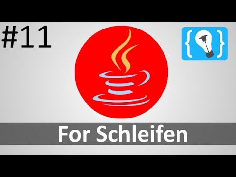 Java Tutorial Deutsch German 11 24 For Schleife